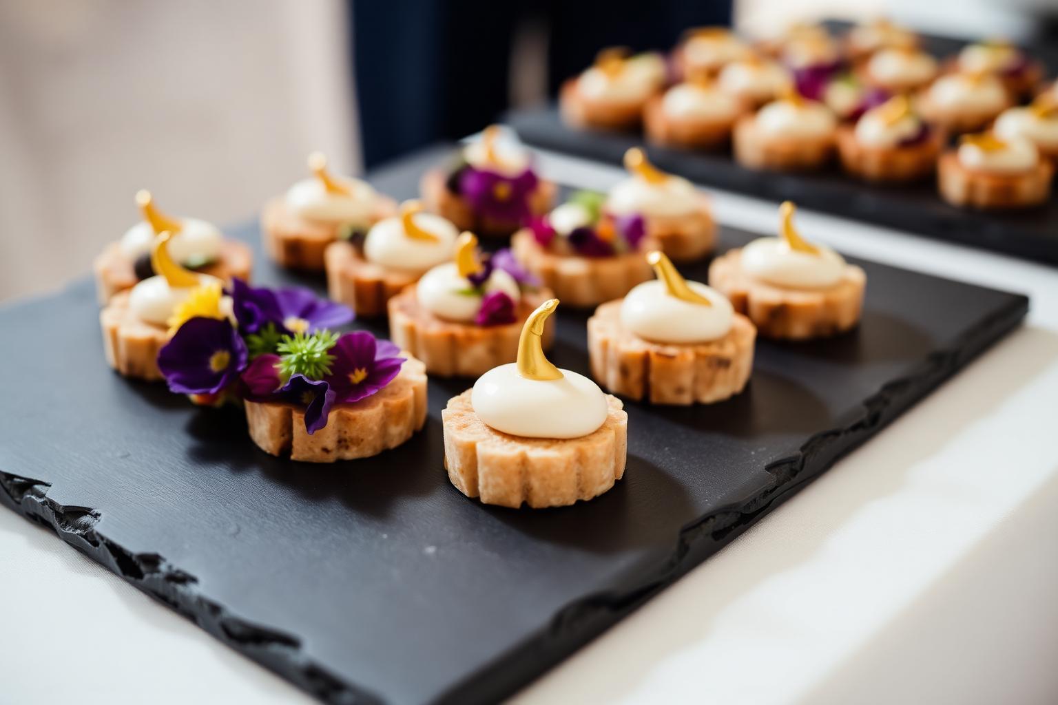 Banquete de casamento com flores